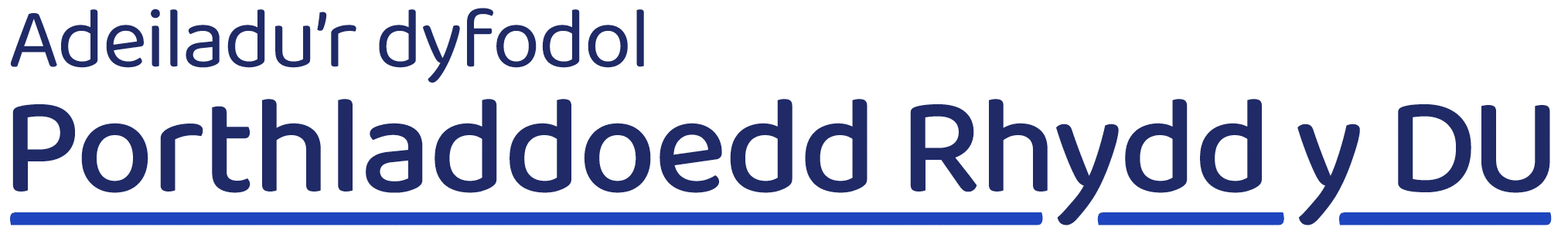 Logo Porthladdoedd Rhydd y DU