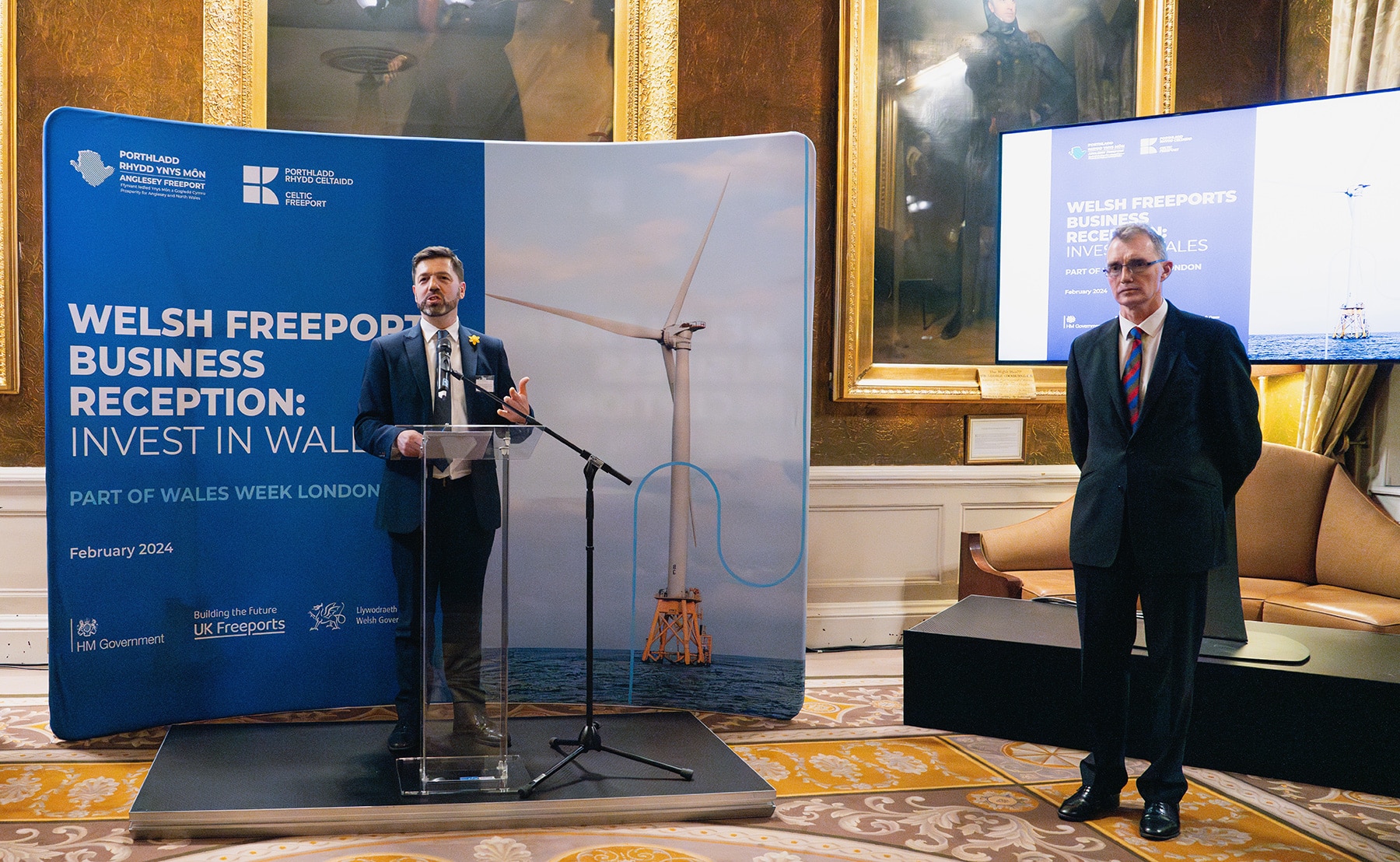 Invest in Wales business reception launches Anglesey Freeport and ...