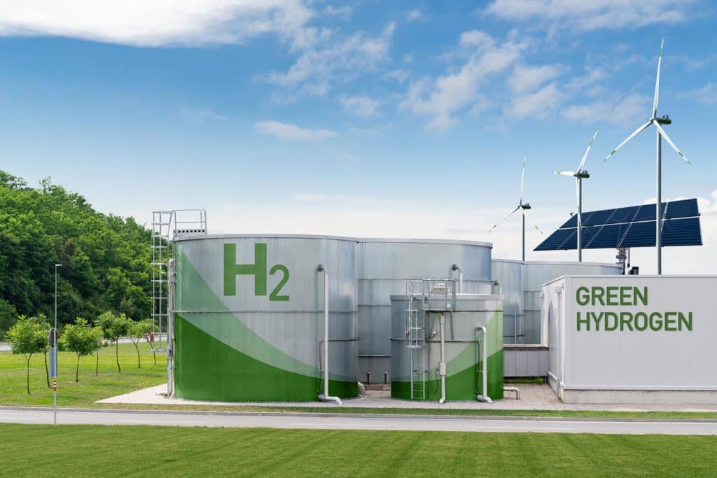 Green Hydrogen tank and energy sources