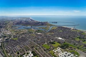 Port Talbot from the air