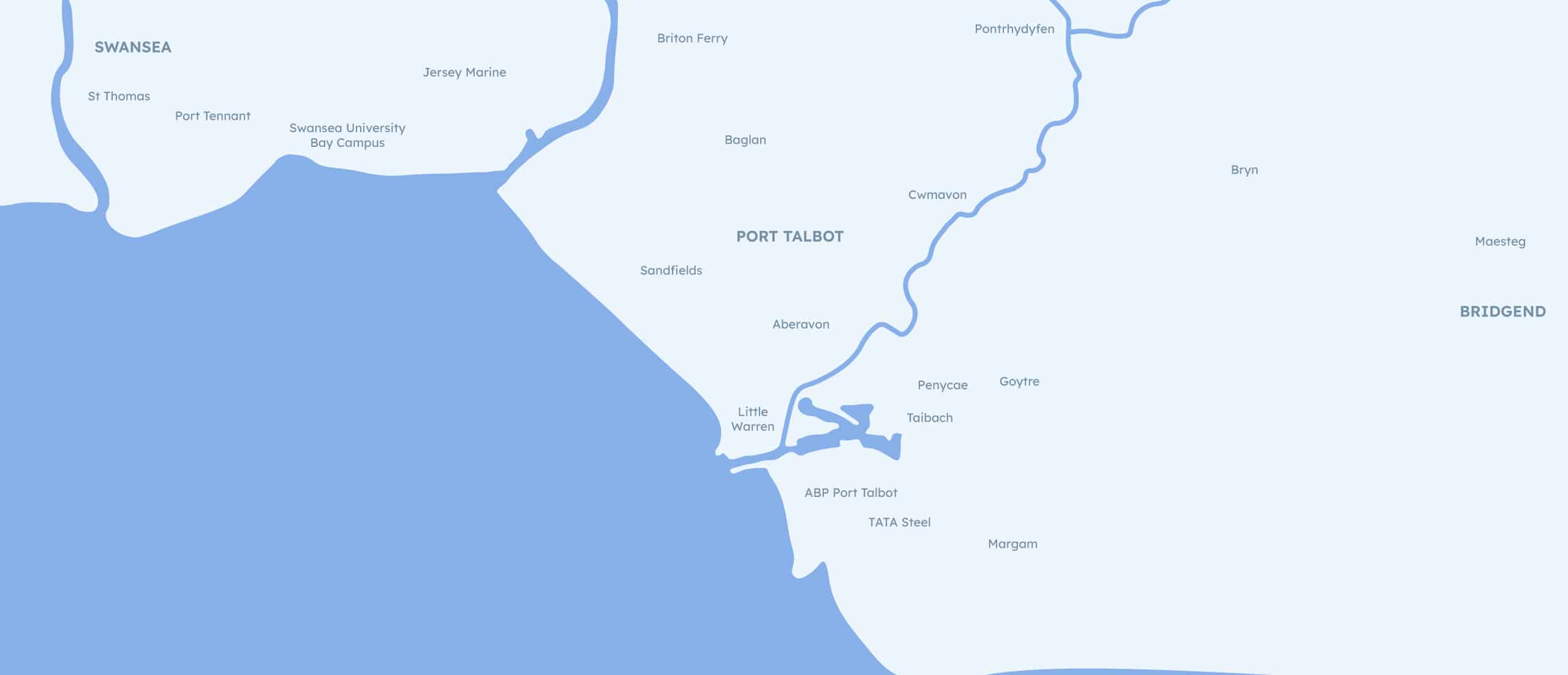 Celtic Freeport Port Talbot Map